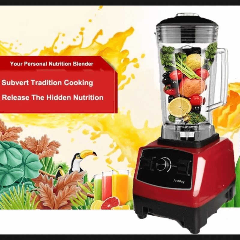 Silver Crest SC-1589 2 in 1 High Power Blender 4500W Multi-Function Grinder & Smoothie Maker - Image 2