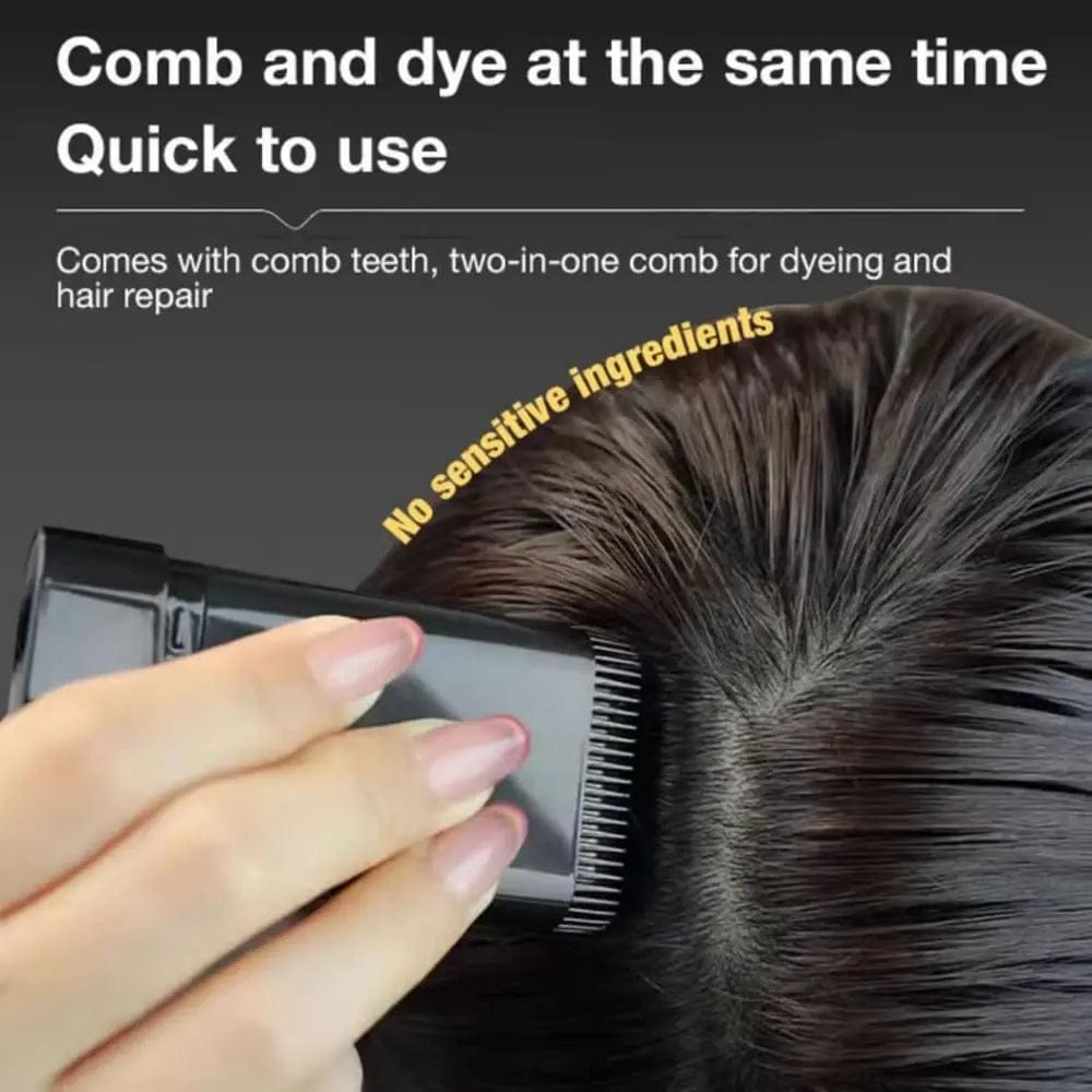 Water And Sweat Proof Hair Comb Dye Long Lasting Easy To Use Safe And Effective Hair Coloring Solution - Image 2