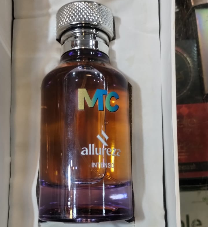 MTC Allureza Intenso Perfume Premium Quality Elegant Fragrance Long Lasting - 100ML - Image 3