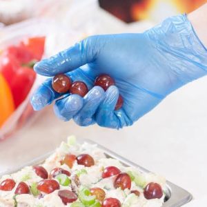 Safety Fine Disposable Nitrile Gloves Powder Free 100 Pcs Box  Durable, Non-Sterile, Latex Free Gloves For Medical, Cleaning, And Industrial Use