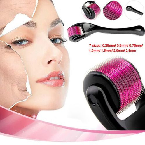 Derma Roller 0.5mm with 540 Micro Needle for Hair Growth and Facial Skin Therapy| Skin Care Beauty Tool for Anti-Aging Skin Repair, for Men and Women - Image 2