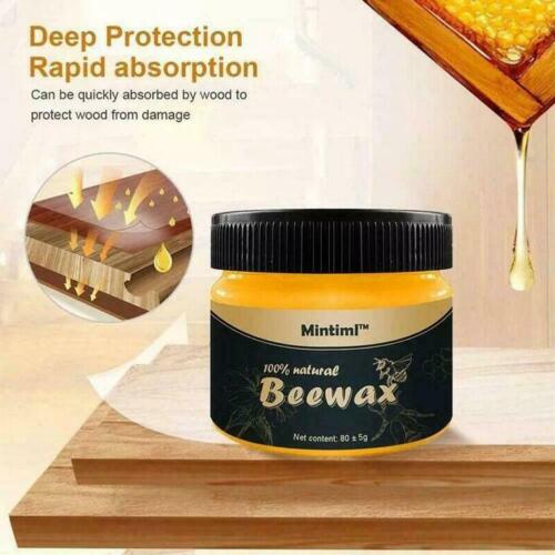 Wood Seasoning Beewax Complete Solution Furniture Care 85gm - Image 2