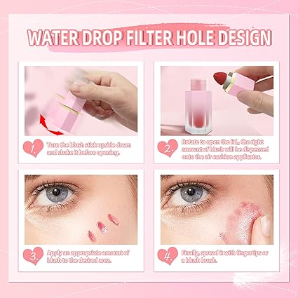 Matte Silky Texture Liquid Blush Natural Long Lasting Matte Cheek Liquid Blusher Makeup - Image 5