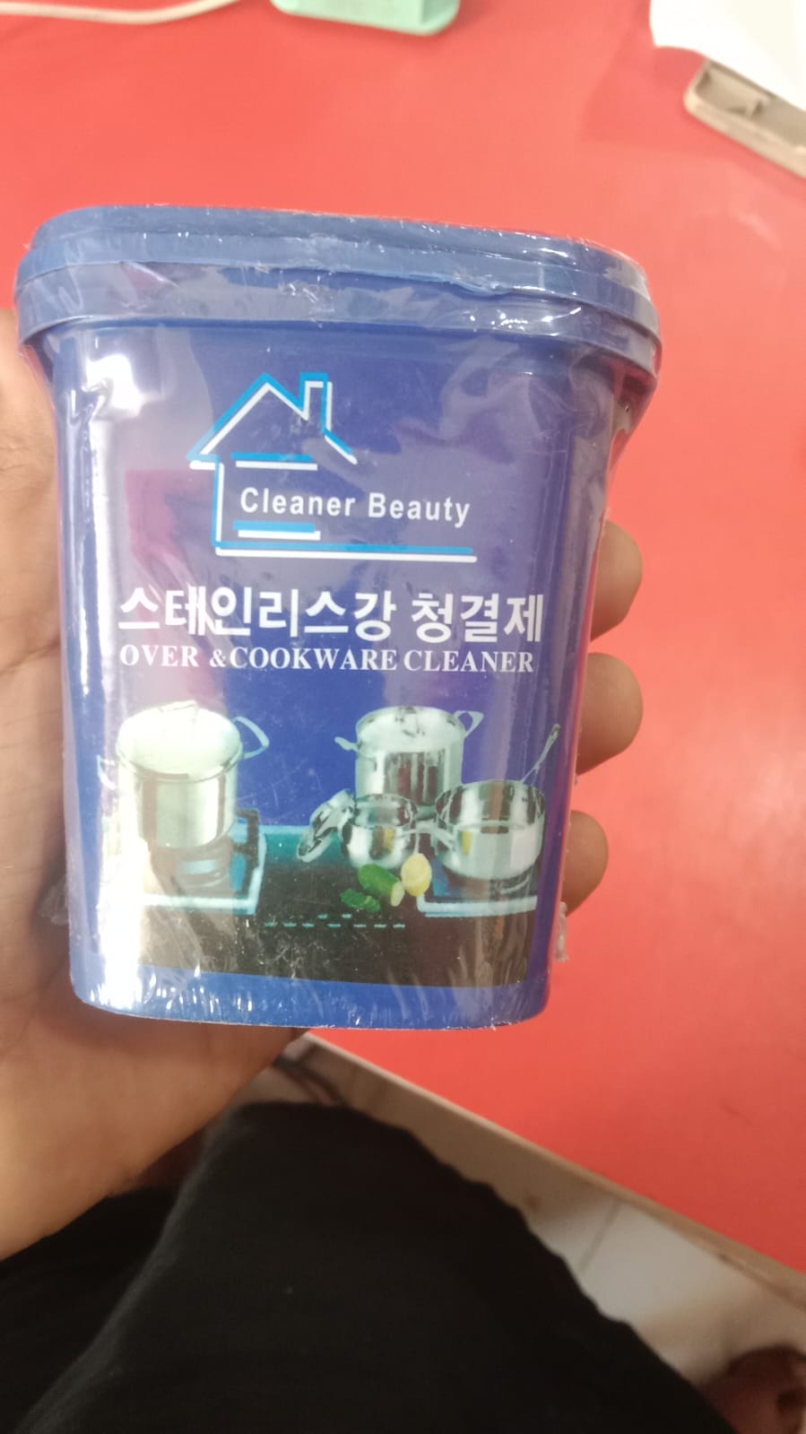 Cleaner Kitchen Washing Pot Bottom Black Scale Decontamination Household Stainless Steel Cleaning Paste Powerful ( Made in China )500g - Image 5
