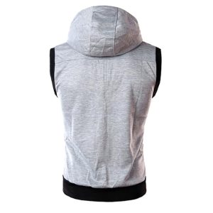 Pack of 2 Jaqueta Front Zipper Sleeveless Hoodies | 2 Pieces | New Jet Collection Upper