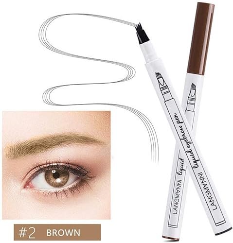 Eyebrow Pencil Tint Tip Brow Tattoo Pen Paint Makeup Eyebrows Waterproof Cosmetic Eyebrow - Image 4