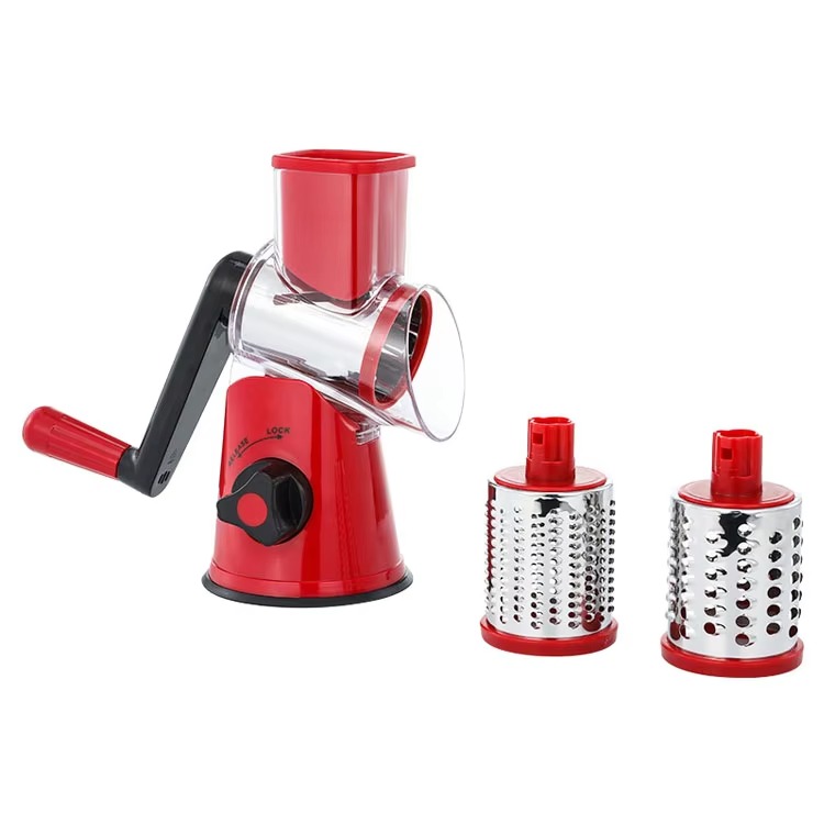 Table Top Drum Grater Manual Vegetable Cutter, Slicer & Grater - Image 4