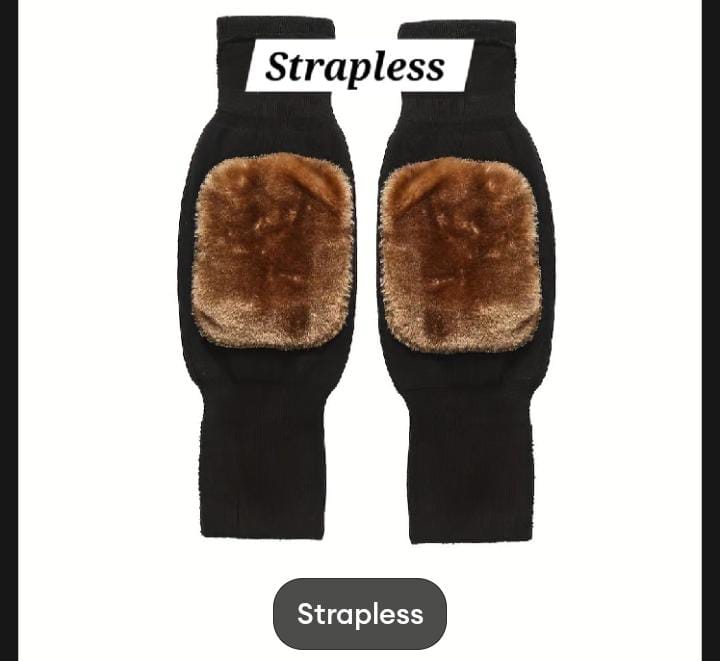 (1 Pair) Unisex Cashmere Wool Knee Warmers