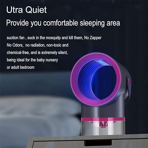 Starry sky mosquito killer - Electric Indoor Mosquito Trap Insect Mosquito Killer USB UV Lamp Bug Catch No Noise No Radiation Insect Killer Flies Trap Lamp No Zapper (usb operated) - Image 2