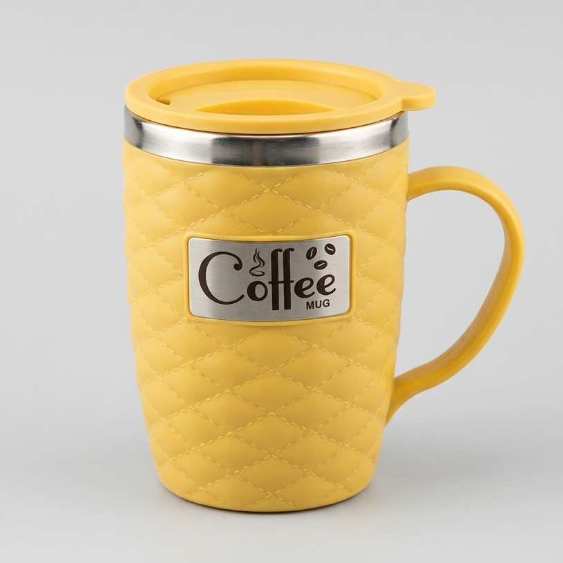Eco Sip Stainless Steel Coffee Mug 400ml Insulated Travel Cup BPA Free - Image 2