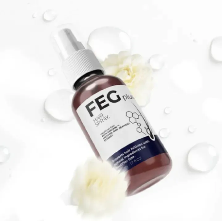 FEG PLUS Hair Growth Serum & Spray 50ml Advanced Formula for Men & Women, Stronger, Thicker Hair - Image 4