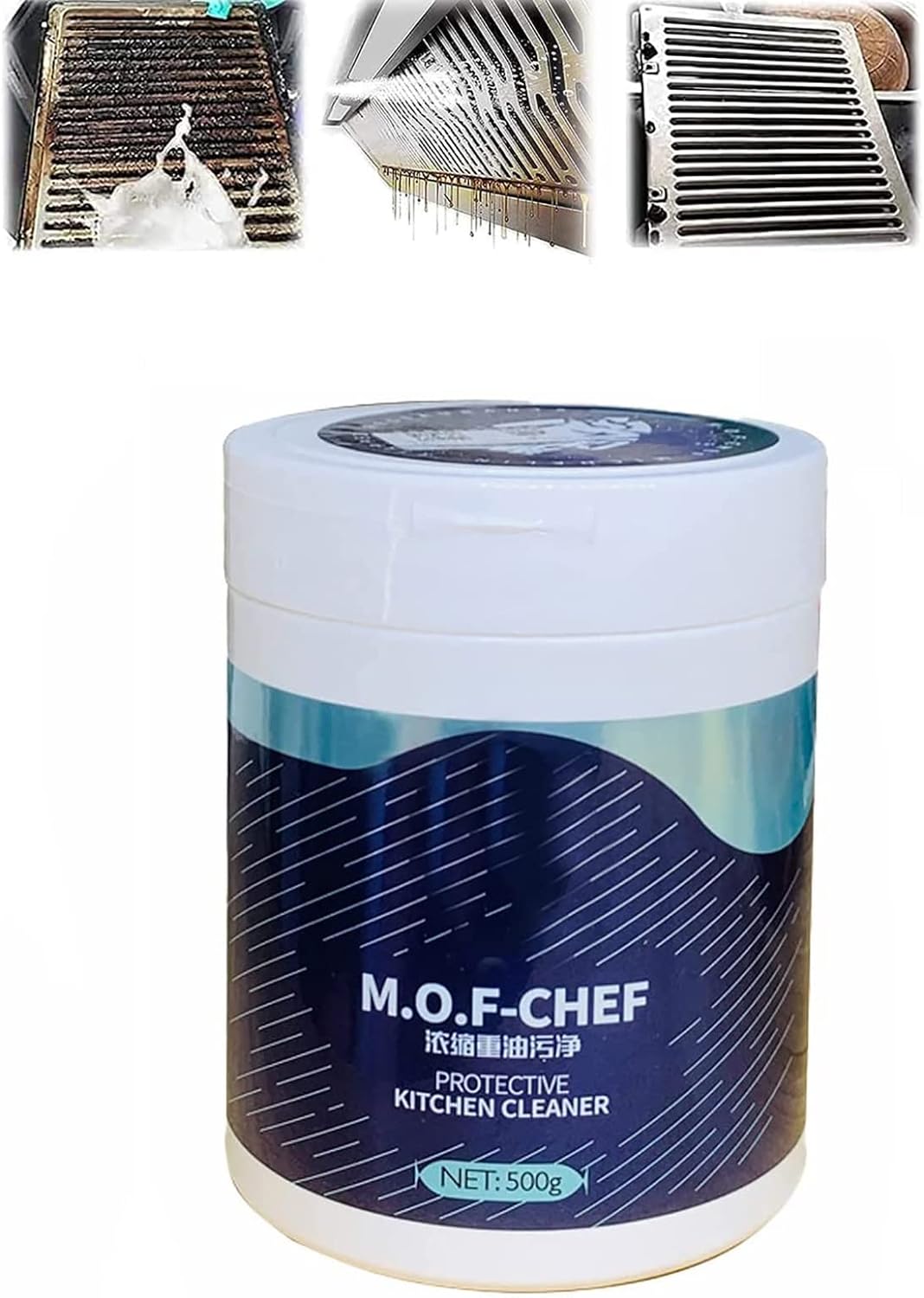 MOF Chef - Concentrated Heavy Oil and Rust Cleaning Powder 200g - Image 3