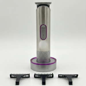 G63A Professional Hair Stylist Trimmer Rechargeable Cordless Hair & Beard Trimmer with Charging Base and Guide Combs