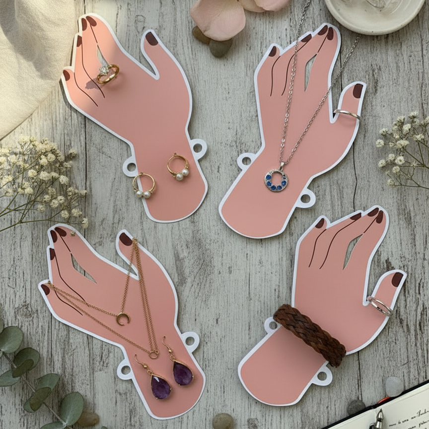 Jewelry Display Cards Pack of 4 - Image 2