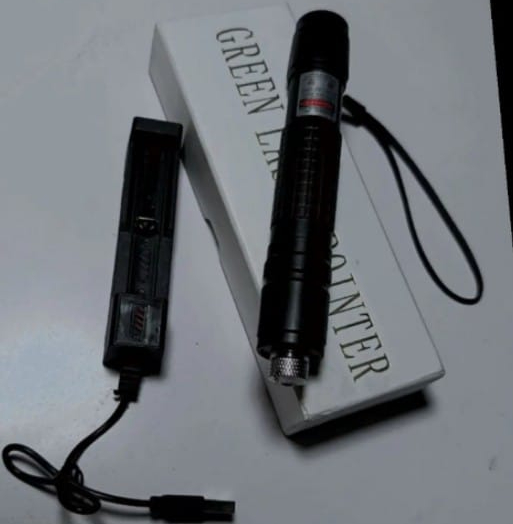 Green Laser Light Aluminum Alloy Body Black Color Two Mode Lighting Star Light Or Single Beam Durable Quality Reliable Utility - Image 3