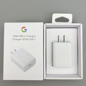Google 30W USB-C Fast Charger Adapter with Power Delivery 3.0 and PPS Support ~ Without Cable