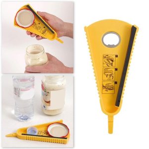 Multifunction Manual Can & Bottle Opener Non-Slip Lid & Jar Opening Tool