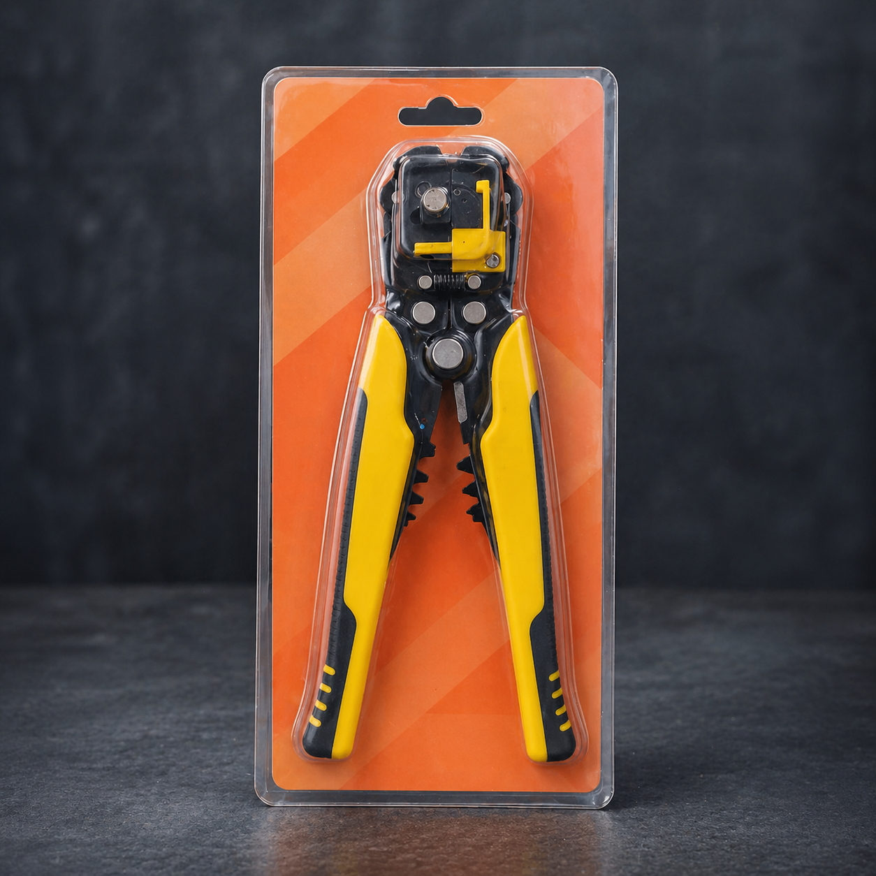 Self-Adjusting Multifunctional Wire Stripper & Crimper Heavy Duty Automatic Stripping Pliers for 10-24 AWG Wire