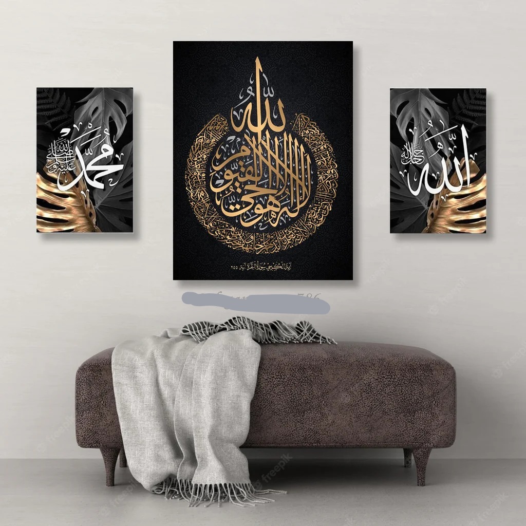 3-Piece Wall Art Frame Set 2 Small (8x11) & 1 Large (12x16) Decorative Frames with Double Tape for Easy Wall Mounting Modern Home Decor