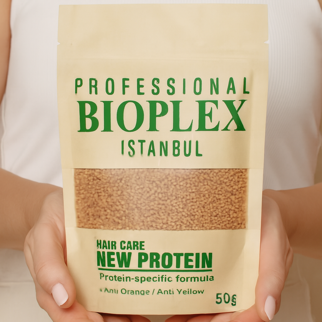 Bioplex Hair Protein Treatment 50g No Damage Formula For Bleaching And Coloring | Protein Balls For Soft, Shiny, And Healthy Blonde Hair