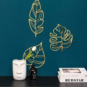 Maple Leaf Acrylic Mirror Wall Decorations
