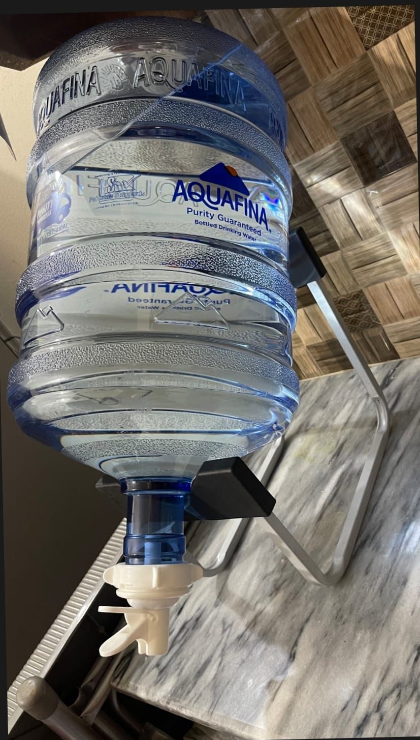 High?Quality Water Bottle Stand | Metal Rack Dispenser | 19 Ltr bottle stand with nozzle - Image 3