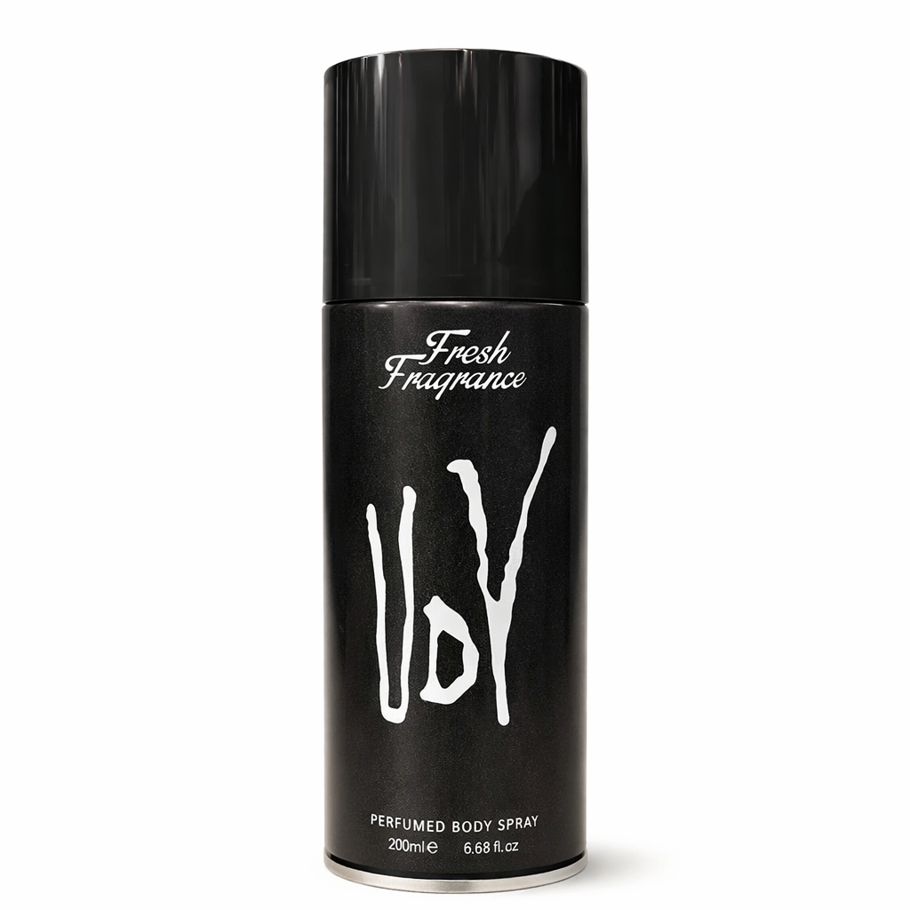 UDV Perfumed Body Spray Fresh Fragrance for Confident Everyday Elegance (200ml) - Image 3