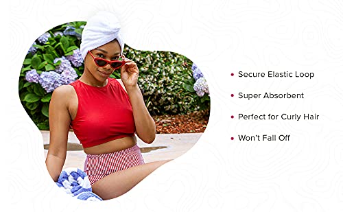 Turbo Twist Towel Hair Towel Wrap For Women - Image 2