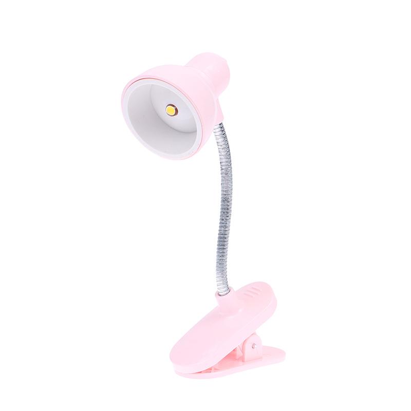 Mini LED Clamp Lamp Portable USB-Powered Desk Light with Adjustable Flexible Neck, Strong Clamp Base, Eye-Friendly Flicker-Free Lighting for Home, Office, Bedside & Travel ( Random Color) - Image 4
