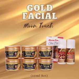 Gold Facial Set 50ml With Mini Polisher + Free Sponge