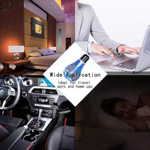 USB Air Humidifier | Bulb Humidifier Lamp Shape