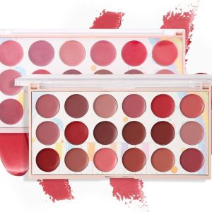 Moccallure Professional 18-Colors Lipstick Kit Â– Long-Lasting, Hydrating & Compact | Unisex Makeup Set