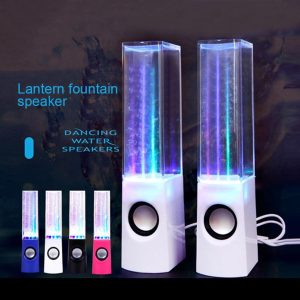 Water Dancing LED Speakers  Colorful Fountain Music Speaker with 3D Sound