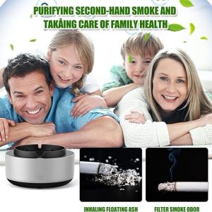 Ashtray With Air Purifier, Ashtray Smokeless