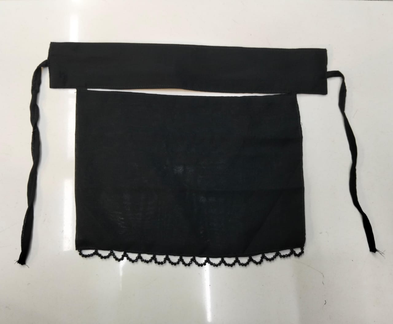 Saudi Style Fancy Katdana Niqab Size 13 Length Premium Formal Fabric - Image 3