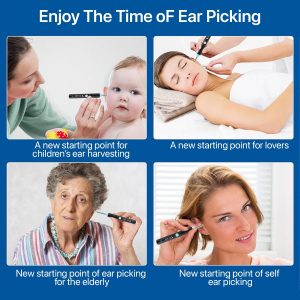 Rechargeable Smart Wireless Ear Camera Kit | Random Colour