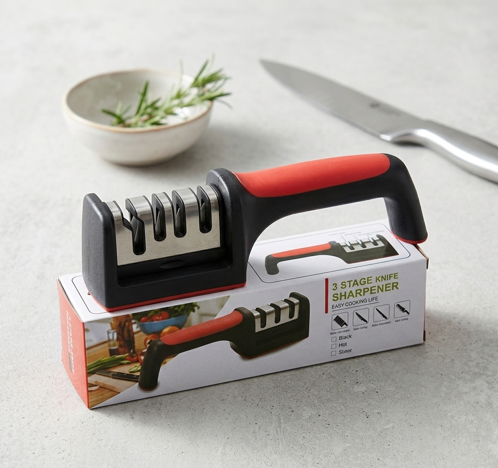 Professional 3-Stage Kitchen Knife Sharpener - Image 2