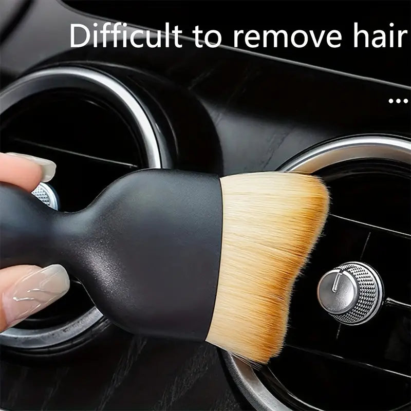 Car Interior Cleaning & Multi functional Brush premium Quality ,Car Cleaning Brush | Soft Hair Brush For cleaning of Small and Tiny Places - Image 4