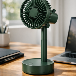 Rotatable Telescopic Portable Fan  Cell Operated, Adjustable Cooling Companion
