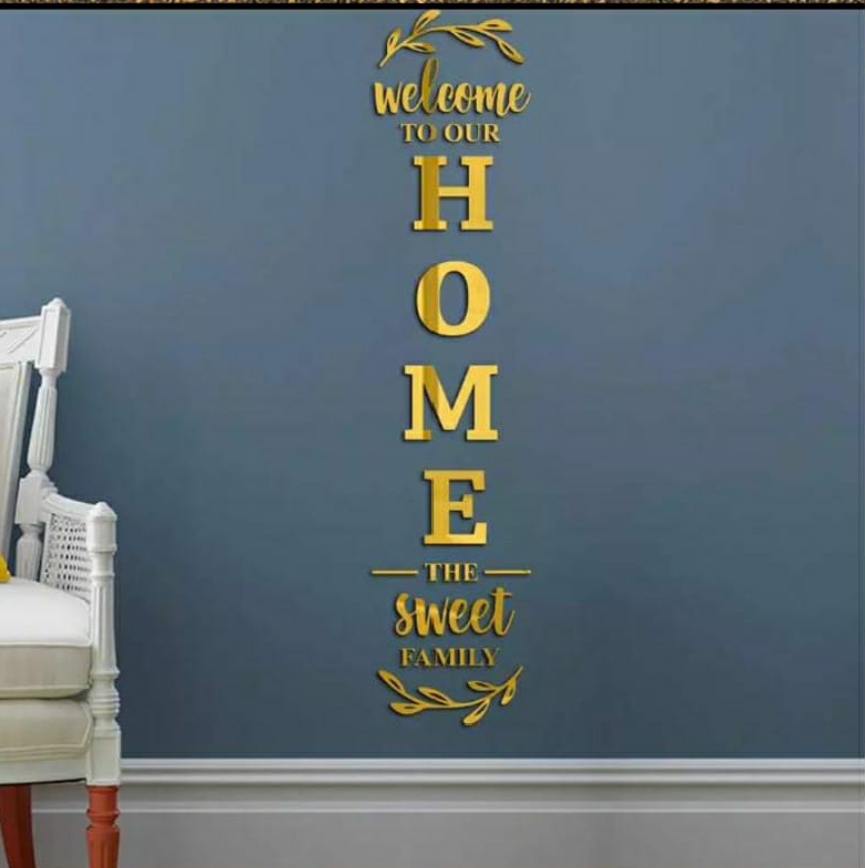 Acrylic Mirror Wall Decoration - Image 2