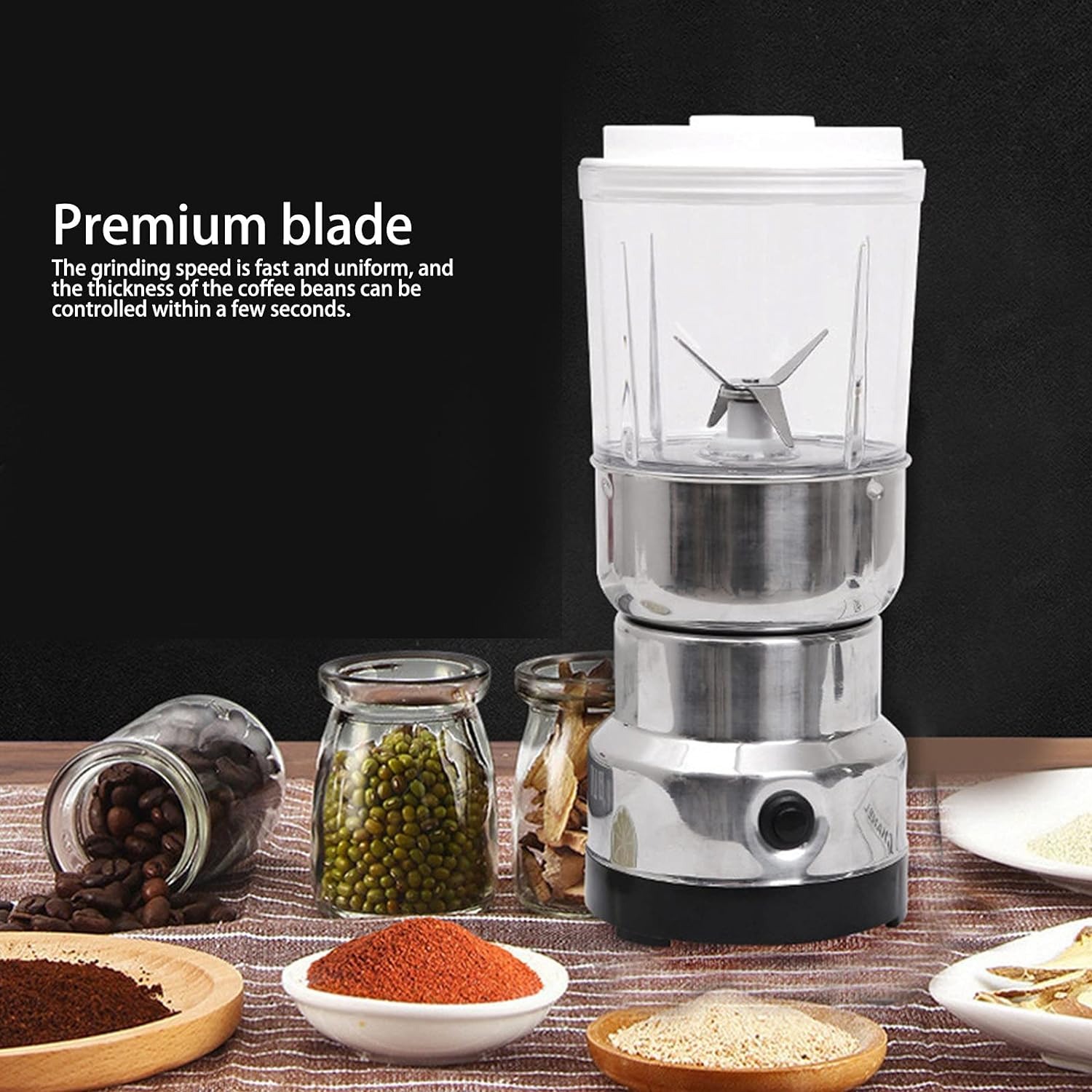 2 in 1 RAF Coffee And Juice Electric Blender | Powerful Motor & Durable Design - Image 4
