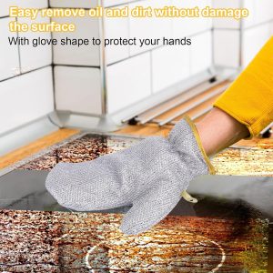 Title: Heavy-Duty Silver Heat-Resistant Oven Mitts  Professional Grade Kitchen Safety (Pair)