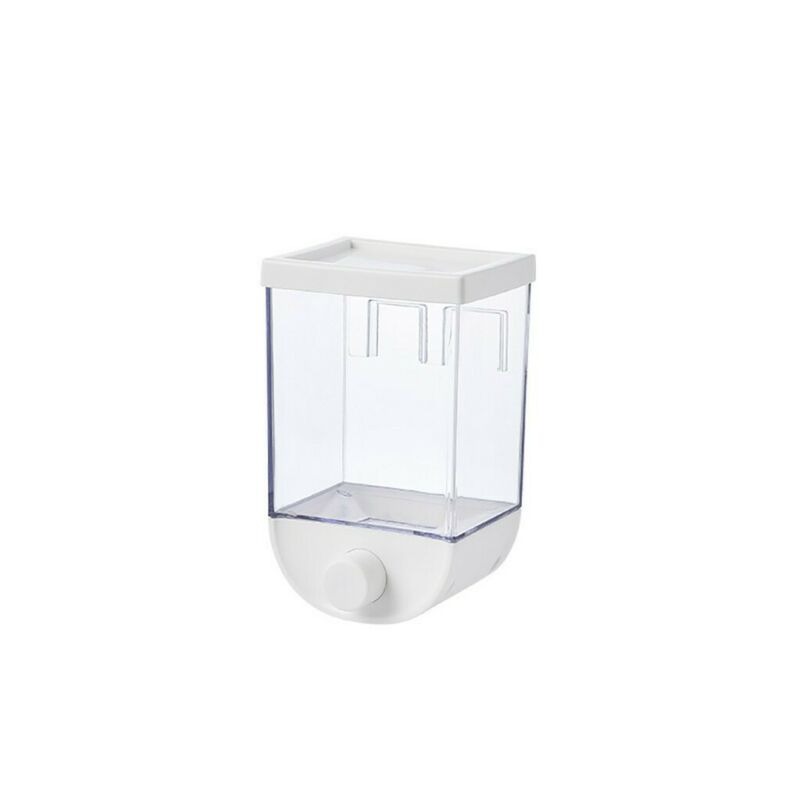 1Pc 1500ml Wall-Mounted Grain Storage Box Cereal, Rice, Oatmeal & Dry Fruit Dispenser | Kitchen Food Organizer Container - Image 3