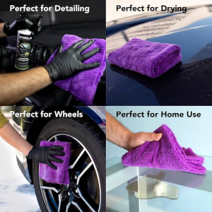 Premium Microfiber Car Cleaning Towel Super Soft & Scratch-Free - Car Cleaning Towel
