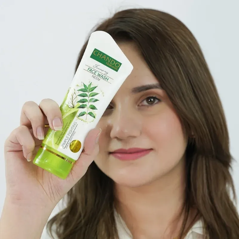 CHANDO Naturals Foaming Face Wash Neem Pimple Fighting & Skin Purification - Image 3