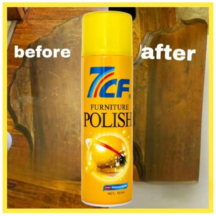 7CF Furniture Polish 550ml - Image 2