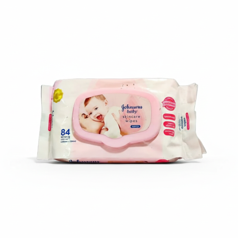 Johnsons Baby Wipes Gentle 84 Pcs Soft, Alcohol-Free, Dermatologically Tested Wipes for Newborn & Sensitive Skin - Image 3