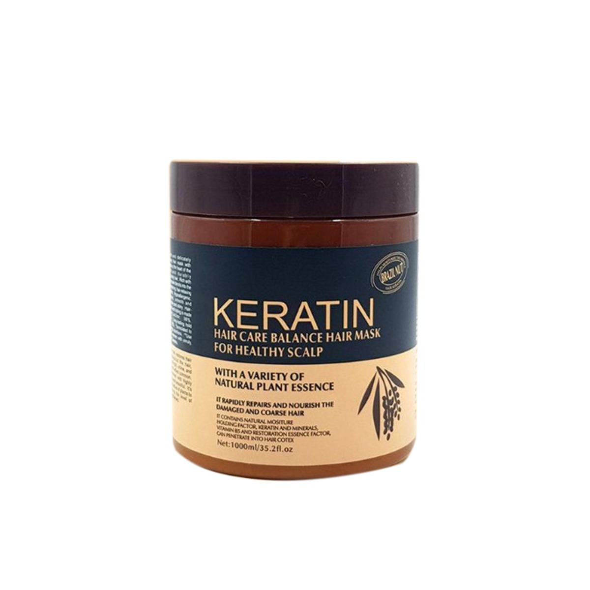 Keratin Hair Mask -500 ml (Sealed Pack) - Image 2