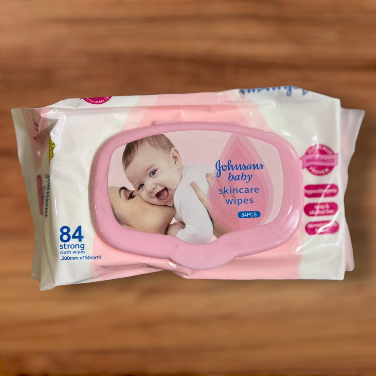 Johnsons Baby Wipes Gentle 84 Pcs Soft, Alcohol-Free, Dermatologically Tested Wipes for Newborn & Sensitive Skin - Image 4