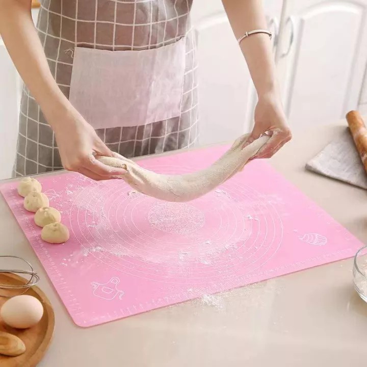 Silicone Baking Mat With Measurements Heat Resistant Cookie Sheet Oven Liner | Non Stick Flour Rolling Mat - Image 3